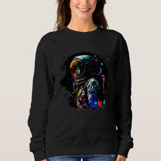 Sweatshirt Astronaut Exploration in the Void of Space