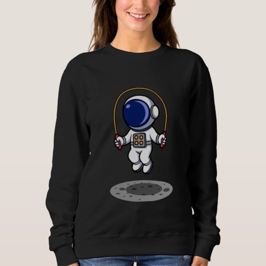 Sweatshirt Astronaut Jump Rope Adventure (Devant)