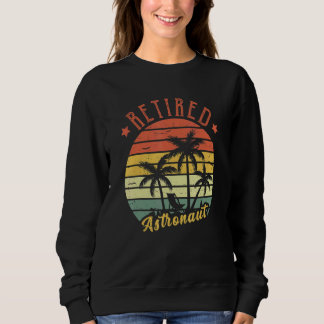 Sweatshirt Astronaute à la retraite Rétro Vintage pour hommes