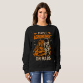 Sweatshirt Astronaute Agronome (Devant entier)