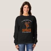 Sweatshirt Astronaute Astronomie Système Solaire Espace Extra (Devant entier)