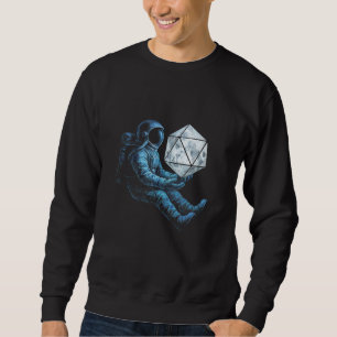 Sweatshirt Astronaute avec dés de Lune