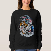 Sweatshirt Astronaute du lapin (Devant)