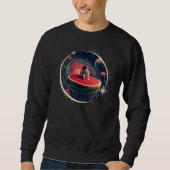 Sweatshirt Astronaute Pastèque Espace (Devant)
