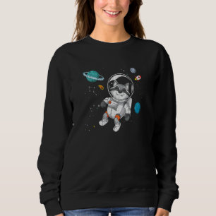 Sweatshirt Astronaute scientifique des animaux forestiers spa