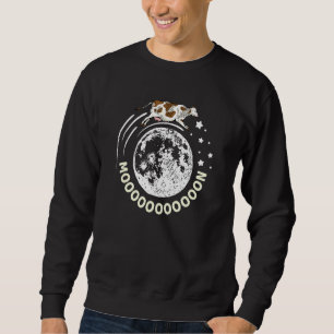 Sweatshirt Astronaute vache lunaire Mission extra-spatiale