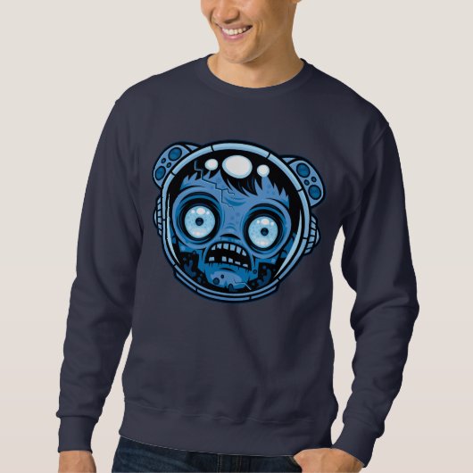 Sweatshirt Astronaute zombie (Devant)