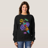 Sweatshirt Astronome des planètes mures Science de l'espace e (Devant entier)