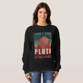 Sweatshirt Astronomie Ce qu'Ils Disent Pluton, ça me dérange (Devant entier)