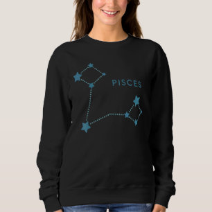 Sweatshirt Astronomie Poissons Astrologie Horoscope Zodiac Fe