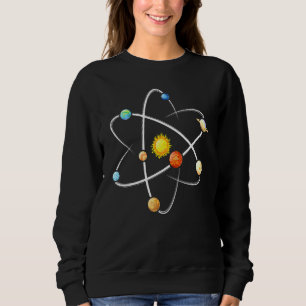 Sweatshirt Astrophysicis Planètes Newtons Berceau