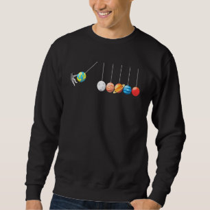 Sweatshirt Astrophysicis Planètes Newtons Berceau _2