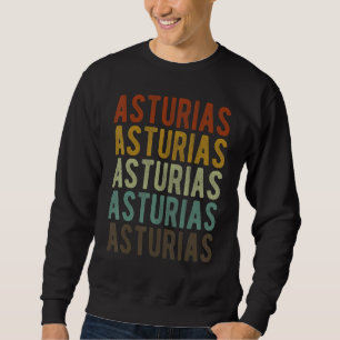 Sweatshirt Asturias City Philippines Vintage rétro