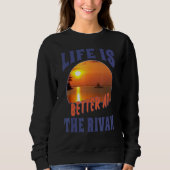 Sweatshirt At The Rivah Sunset (Devant)