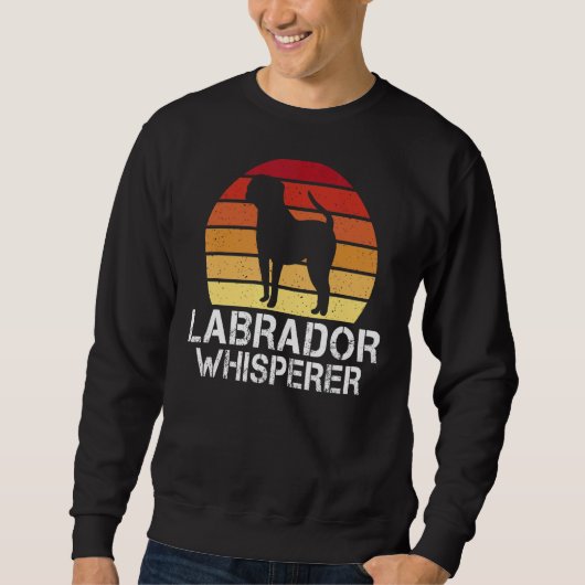 Sweatshirt Atelier de récupération Labrador Whisperer (Devant)