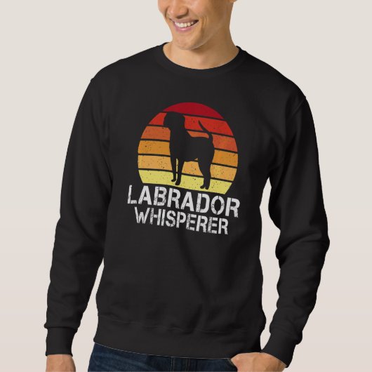 Sweatshirt Atelier de récupération Labrador Whisperer (Devant)