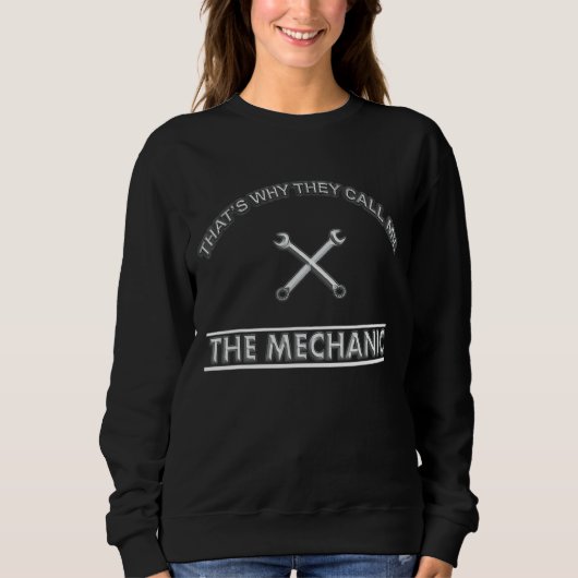 Sweatshirt Atelier de réparation automobile (Devant)
