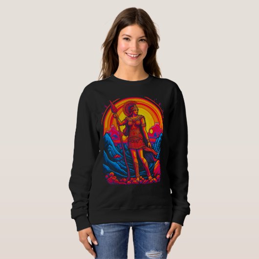 Sweatshirt Athena Greek Mythology Goddess (Devant entier)