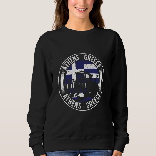 Sweatshirt Athènes Grèce (Devant)