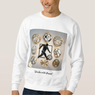Sweatshirt "Athlétisme Golden Edge"