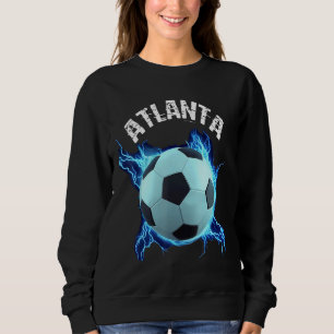 Sweatshirt Atlanta Soccer Retro
