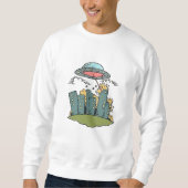 Sweatshirt Attaque Alien (Devant)