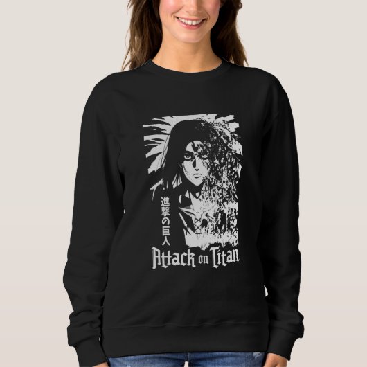 Sweatshirt Attaque de Titan Saison 4 Explosion d'Eren (Devant)