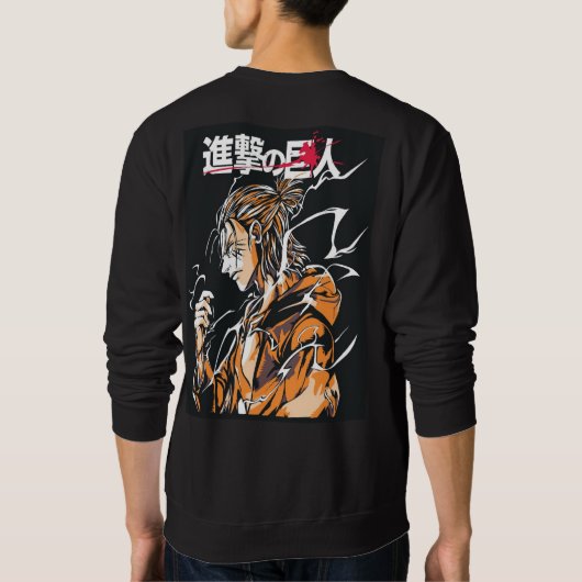 Sweatshirt Attaque de Titan Unleashed (Dos)