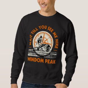 Sweatshirt Attendez Jusqu'À Ce Que Vous Me Voyez Hiverner Win
