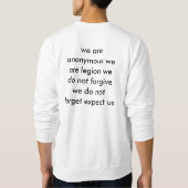 Sweatshirt Attendez-nous (Dos)