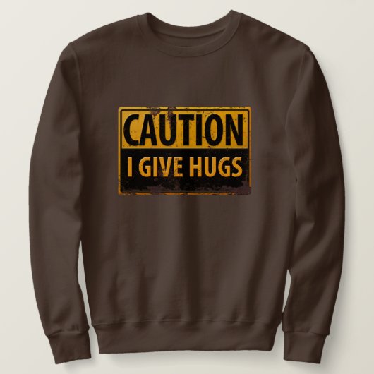 Sweatshirt ATTENTION, JE Donne Un Signal Metal D'Avertissemen (Design devant)