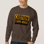 Sweatshirt ATTENTION, JE Donne Un Signal Metal D'Avertissemen (Devant)