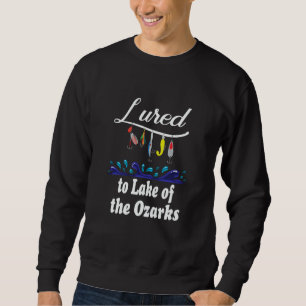 Sweatshirt Attiré par le pêcheur de poissons du lac des Ozark