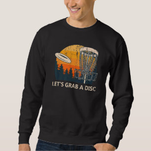 Sweatshirt Attrapons Un Disque Sports Golf Sport Joueur G