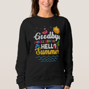 Sweatshirt Au revoir Enseignant du collège Enfants Bonjour S