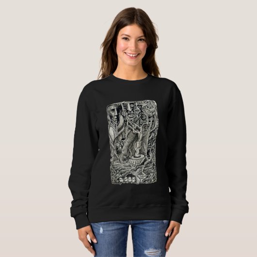 Sweatshirt Au sous-sol (Devant entier)