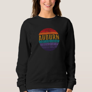 Sweatshirt Auburn Alabama Pacific Coast Coucher de soleil 5 e