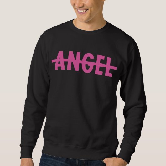 Sweatshirt Aucun ange (Devant)