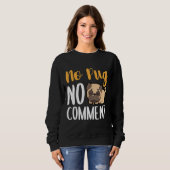 Sweatshirt Aucun Carlin Pas De Commentaire T-Shirt Classique  (Devant entier)