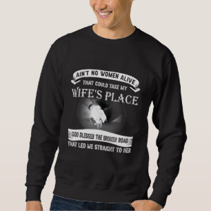 Sweatshirt Aucune femme vivante qui pourrait prendre ma femme