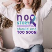 Sweatshirt Aucune histoire ne devrait se terminer trop tôt