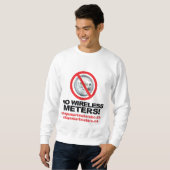 Sweatshirt Aucuns mètres de radio ! (Devant entier)