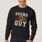 Sweatshirt Audio Engineer Casques Son Guy Son Ingénieur (Devant)