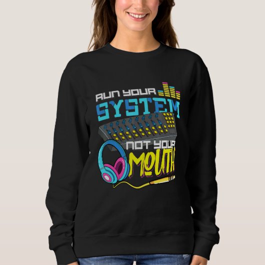 Sweatshirt Audiologiste Voiture Stereo Sound Tech Audio Guy R (Devant)