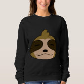 Sweatshirt Audition Pas Écouter Sloth (Devant)