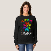 Sweatshirt Augmenter la Sensibilisation sur l'autisme de la m (Devant entier)