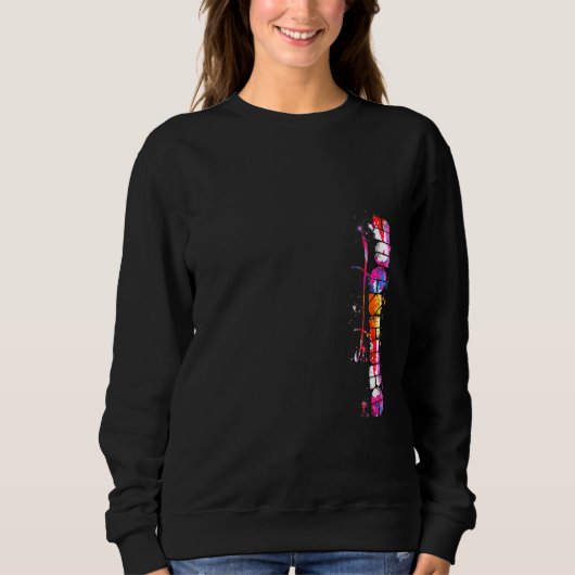 Sweatshirt Augsburg Cityscape Augsburg Skyline (Devant)