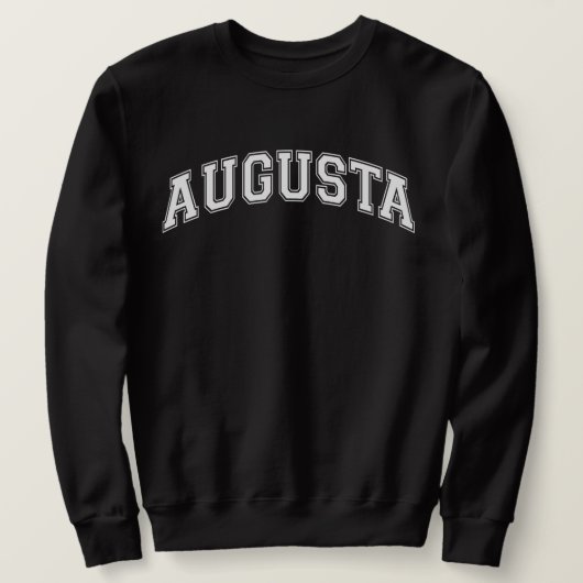 Sweatshirt AUGUSTA University Style Sweater America College (Design devant)