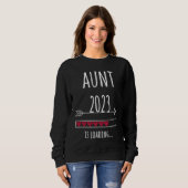 Sweatshirt Aunt 2023 pregnancy loading (Devant entier)
