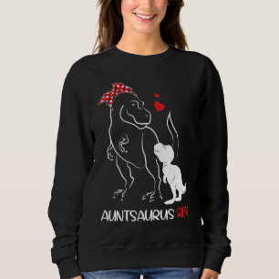 Sweatshirt Auntie Saurus Rex Auntsaurus Dinosaur Aunties
